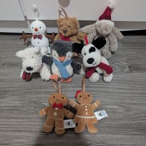 Plush Animal Toy Set - Multicolor